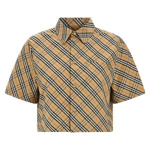 'B Shield' check shirt