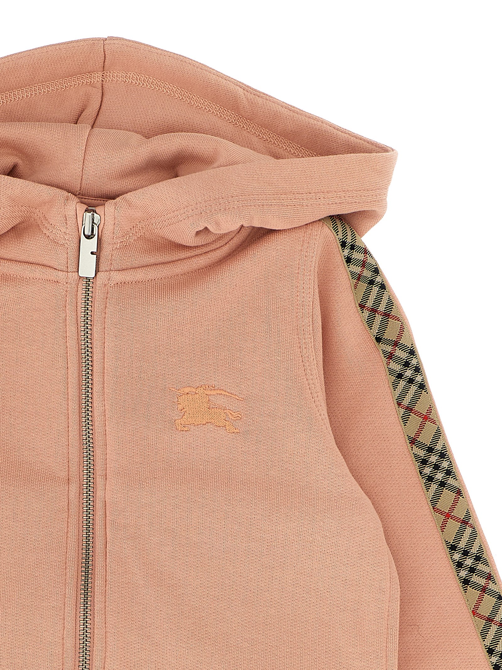 'Elin Check Tape' hoodie - immagine 3