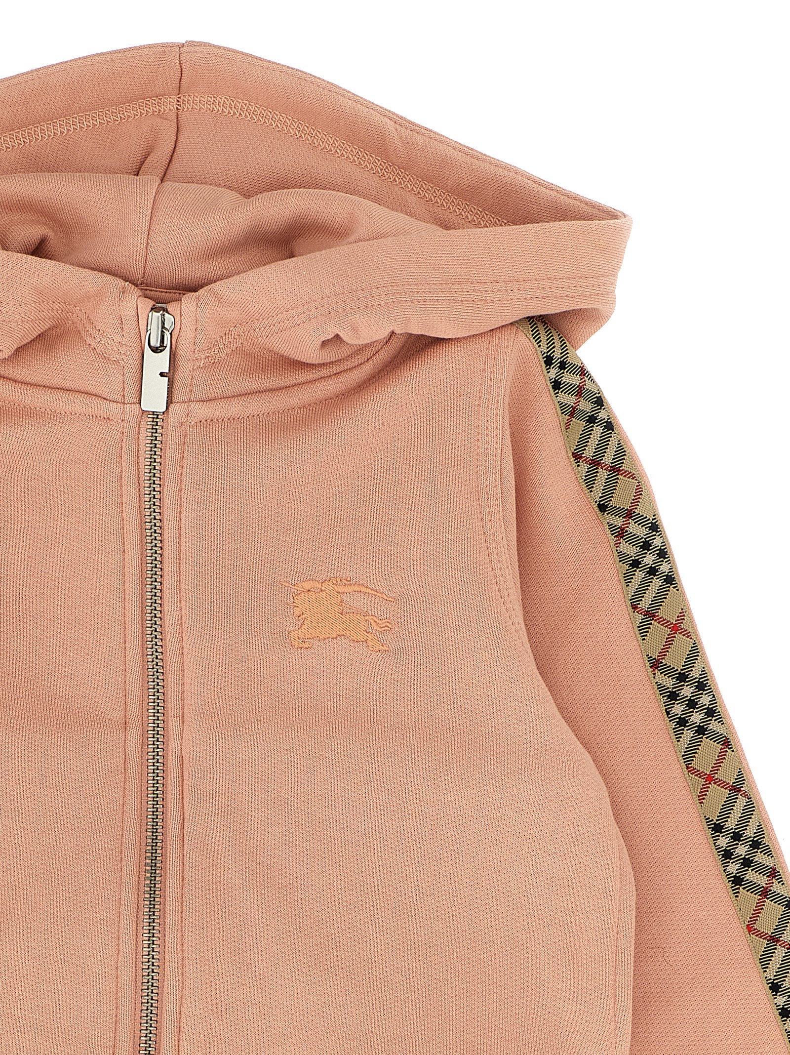 'Elin Check Tape' hoodie - immagine 3