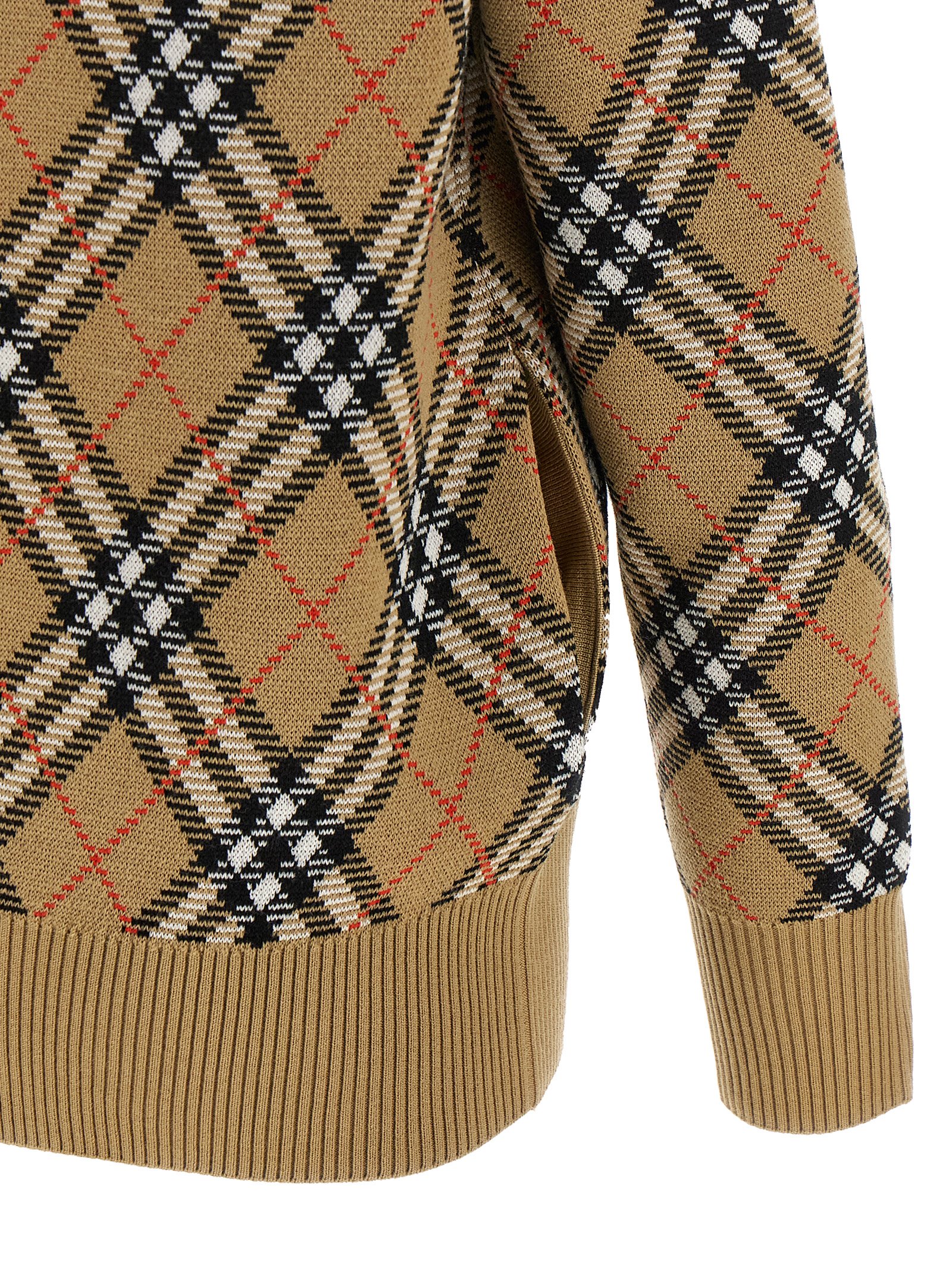 Cardigan Burberry Check - immagine 4