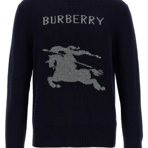 Logo intarsia sweater