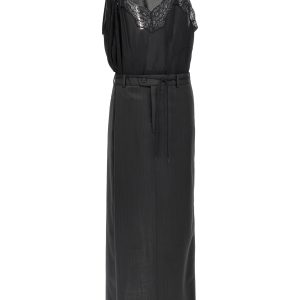 'Patched Slip' dress