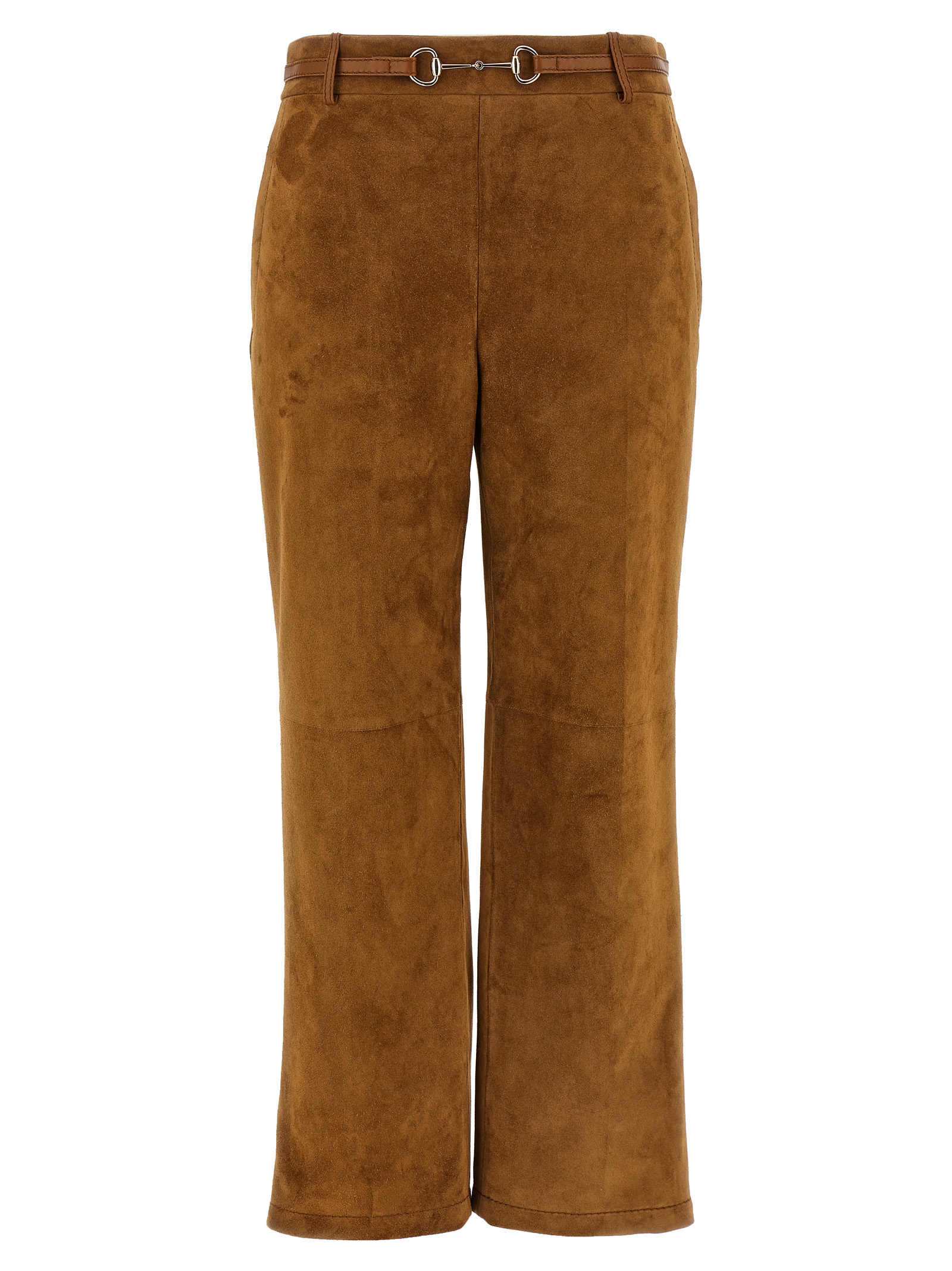 Suede pants