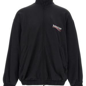 Logo embroidery sweatshirt