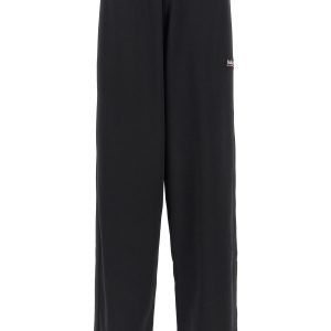 Logo embroidery joggers