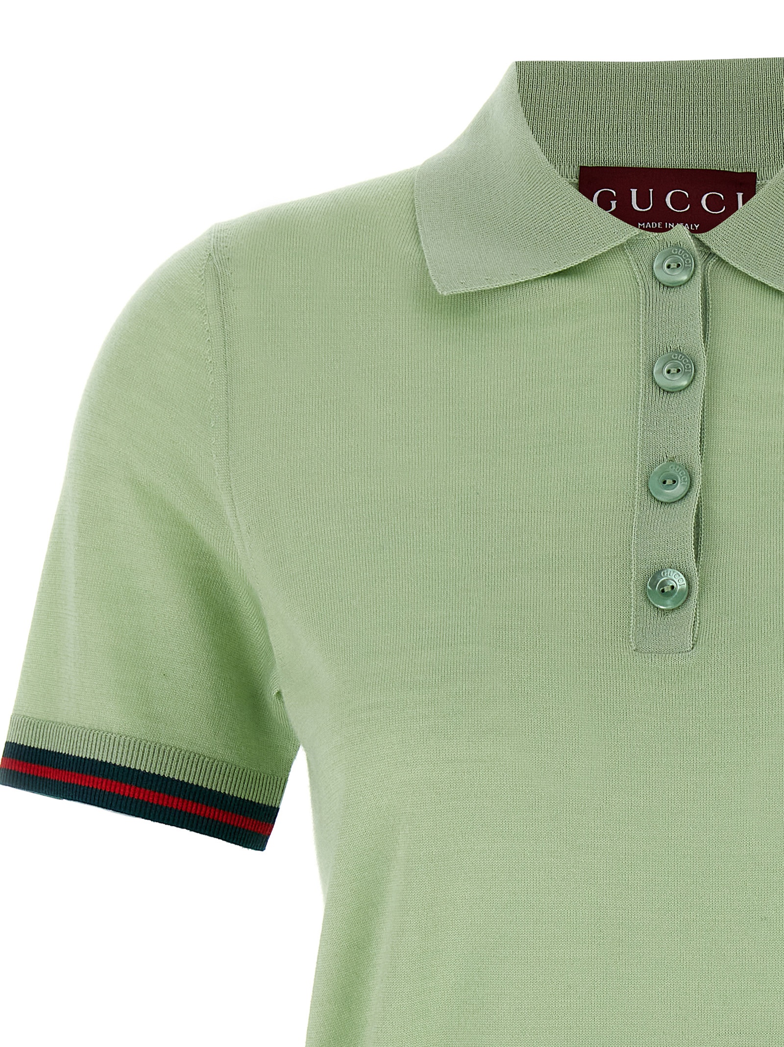 Knitted polo shirt - immagine 3