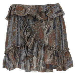 All over print skirt