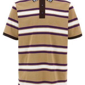 Embossed logo polo shirt