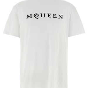 Flocked 'McQueen' T-shirt