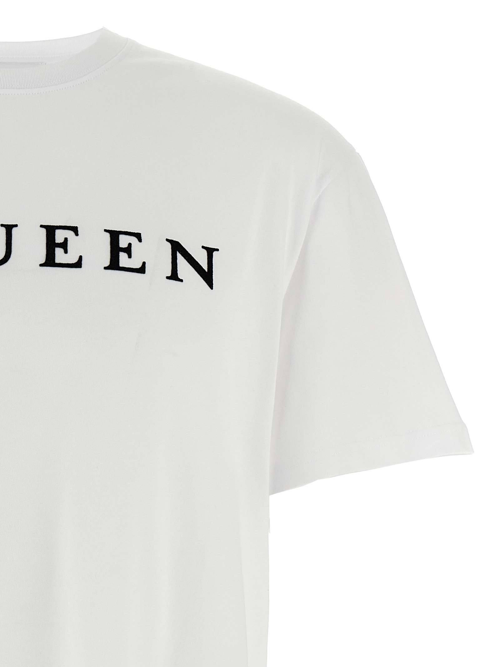 Flocked 'McQueen' T-shirt - immagine 3