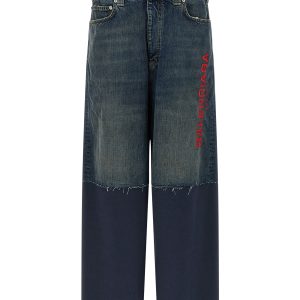 Jeans insert joggers