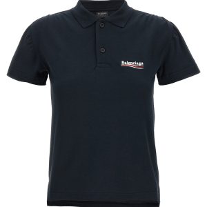Logo embroidery polo shirt