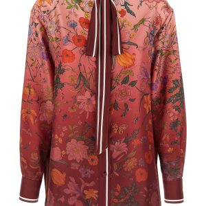'Gucci Flora' print shirt