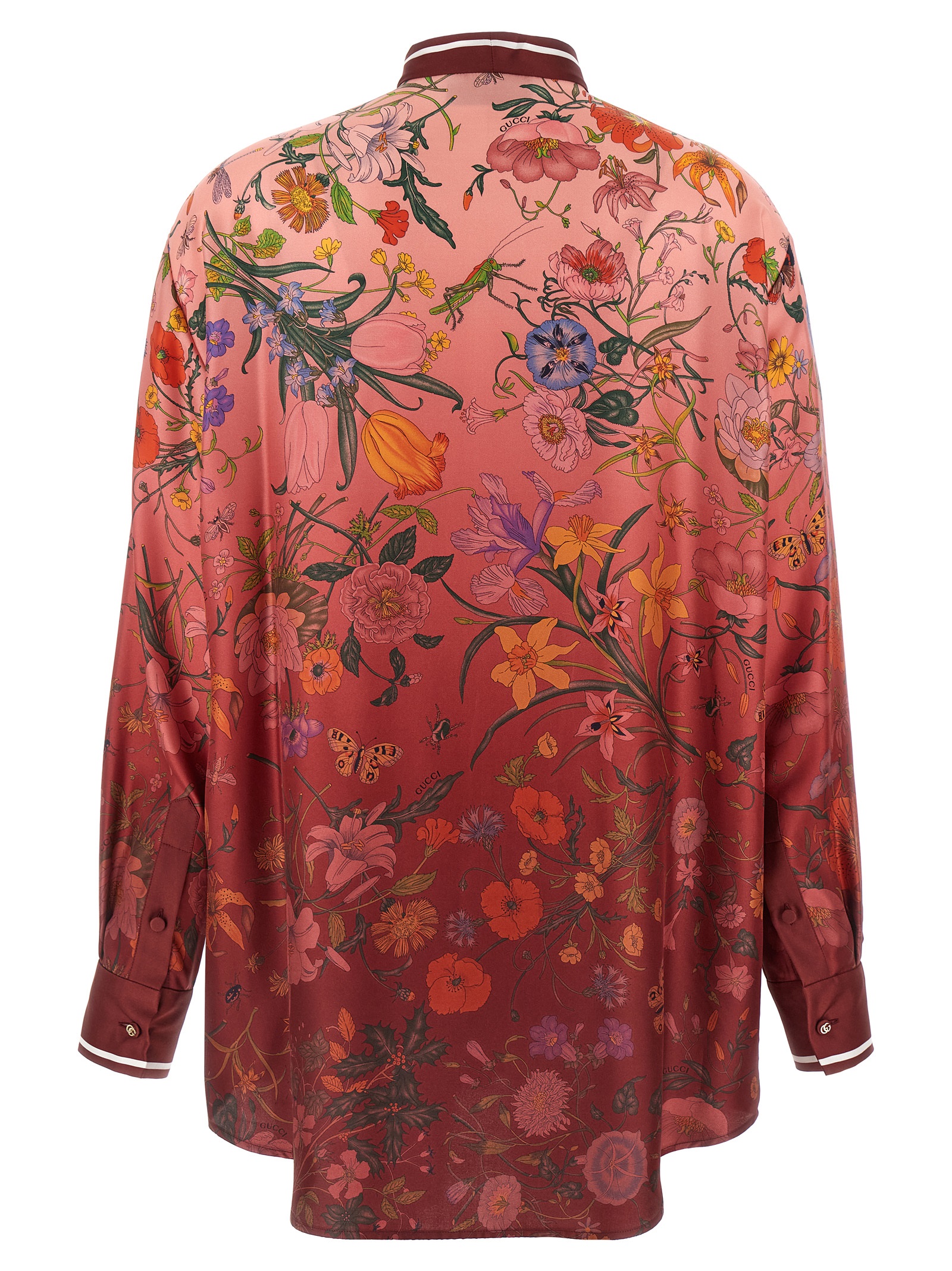 'Gucci Flora' print shirt - immagine 2