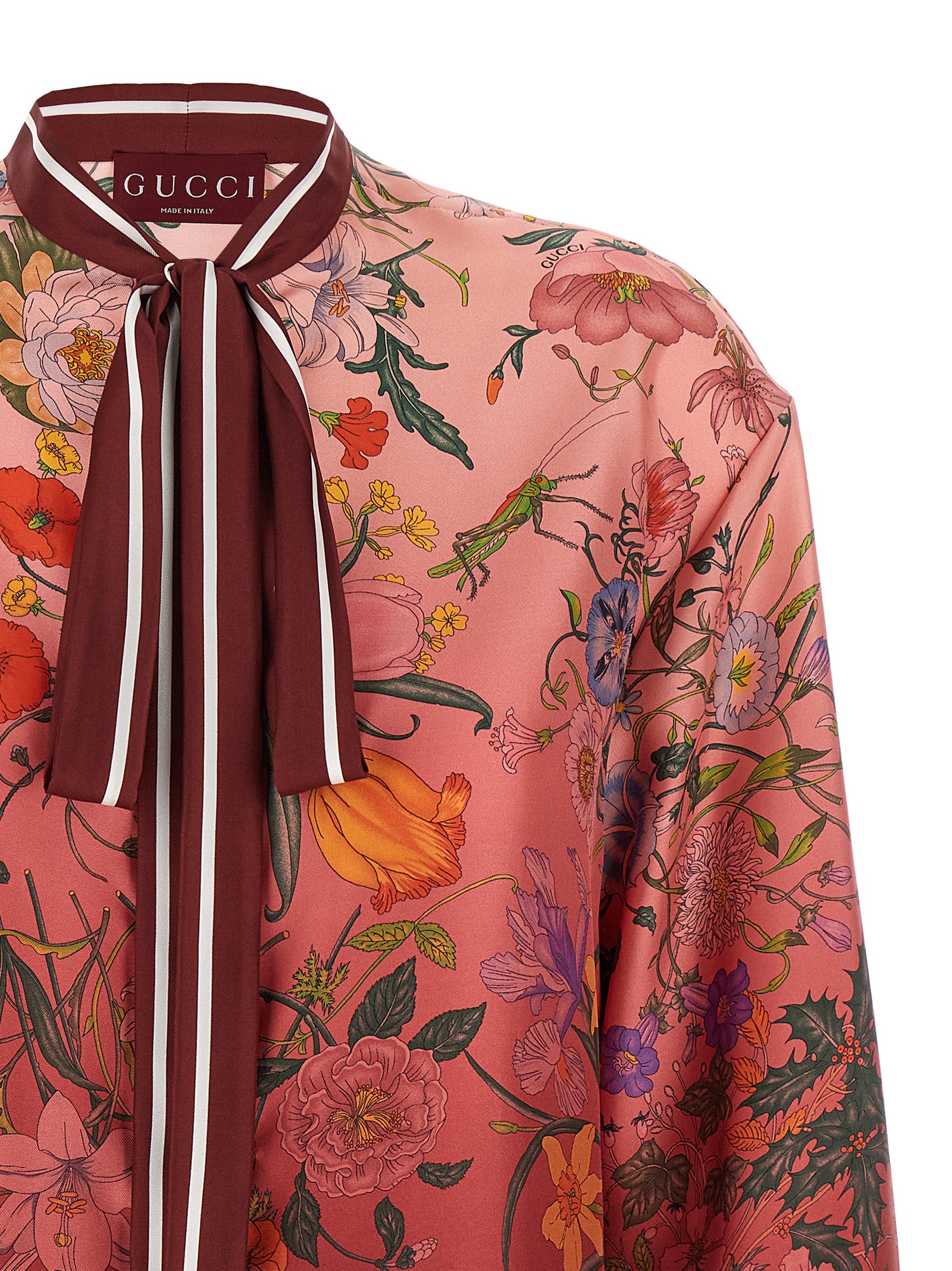 'Gucci Flora' print shirt - immagine 3