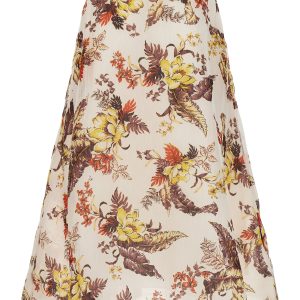 'Matchmaker Floral Flare' skirt
