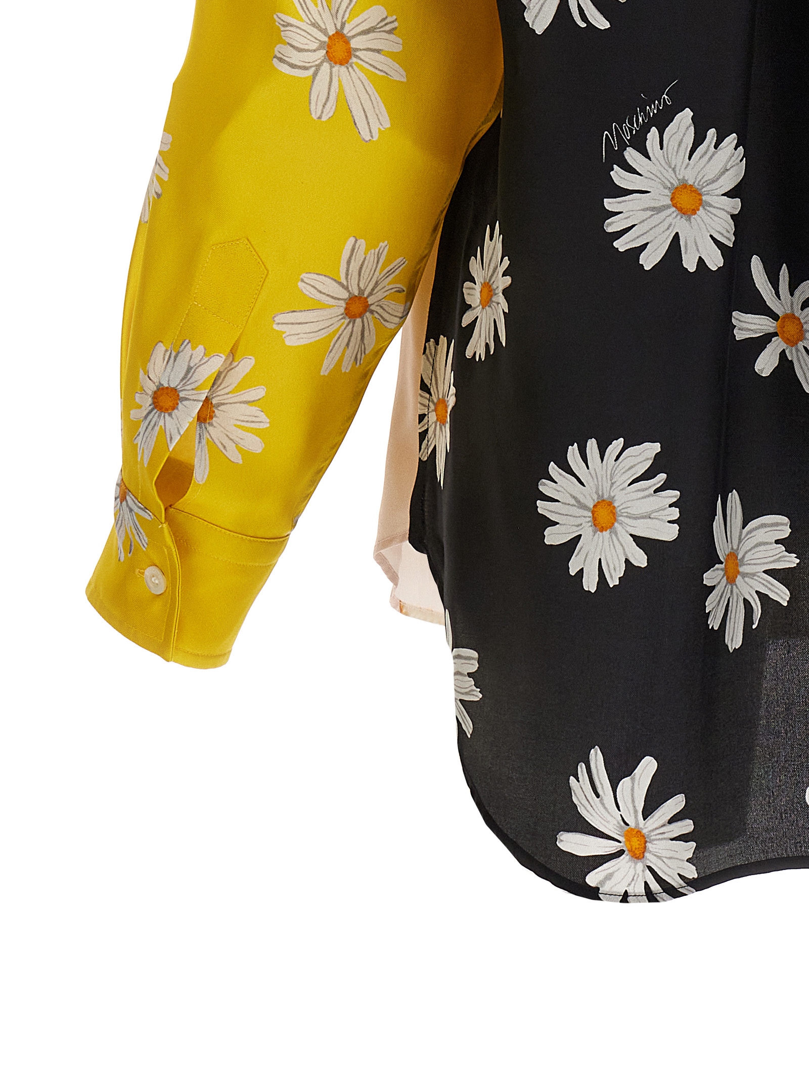 Patchwork print shirt - immagine 4