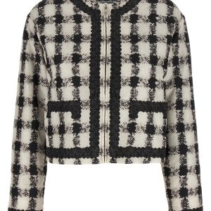 'Texture' print jacket