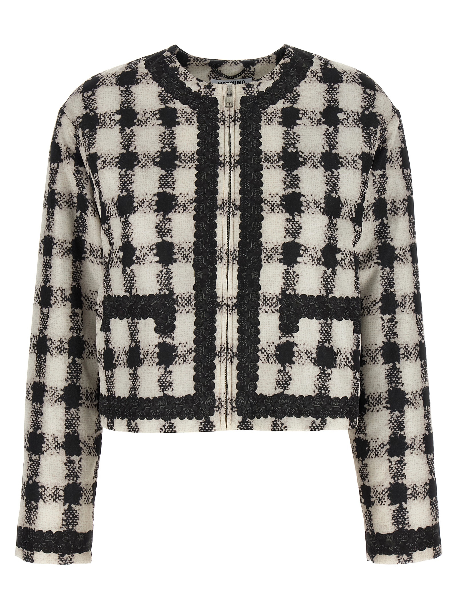 'Texture' print jacket