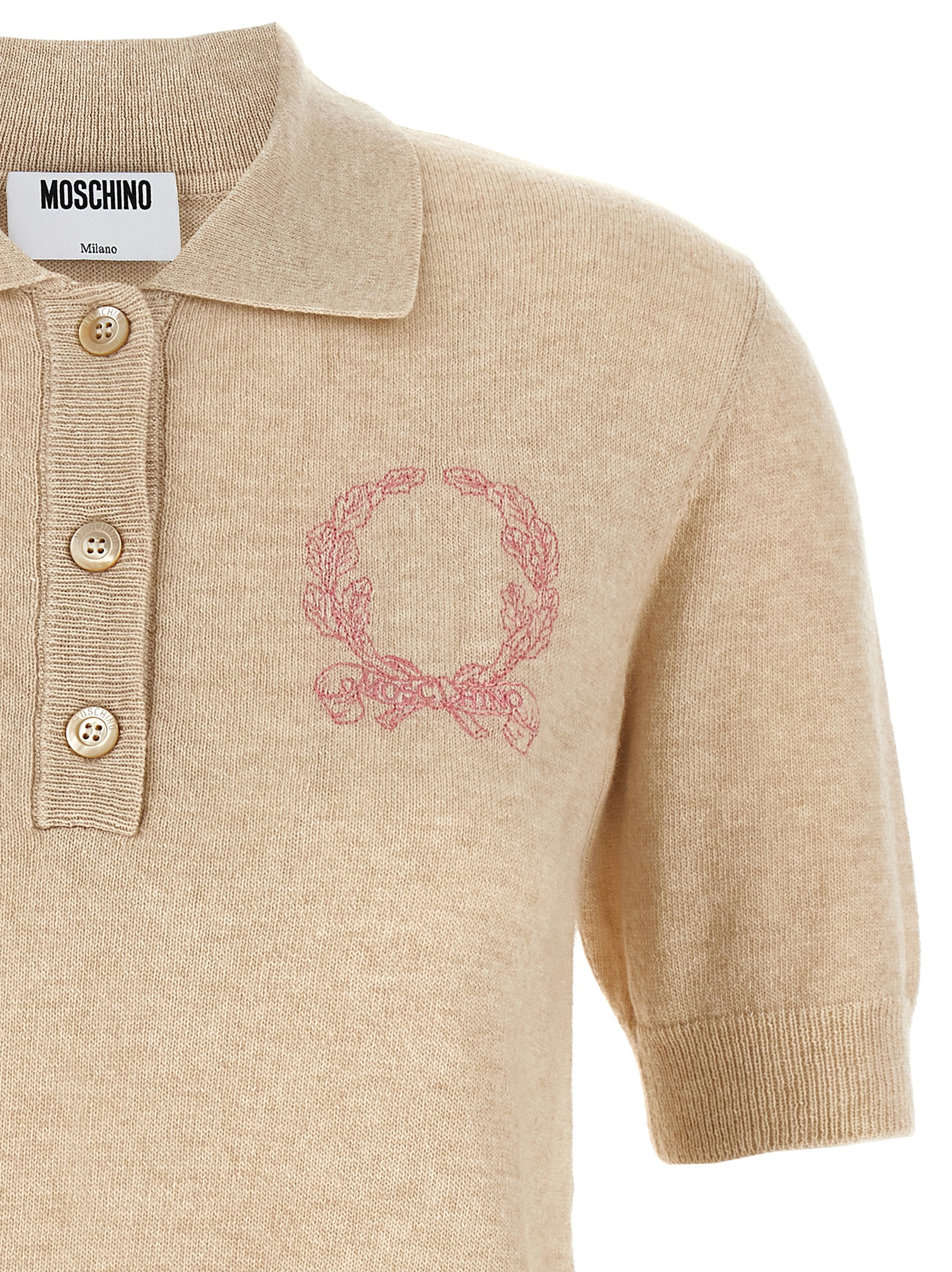 Polo embroidery sweater - immagine 3