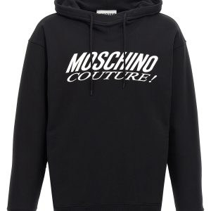 Logo print hoodie