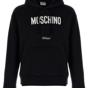 Logo print hoodie