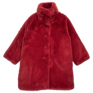 Faux fur coat