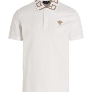 'Greca' polo shirt