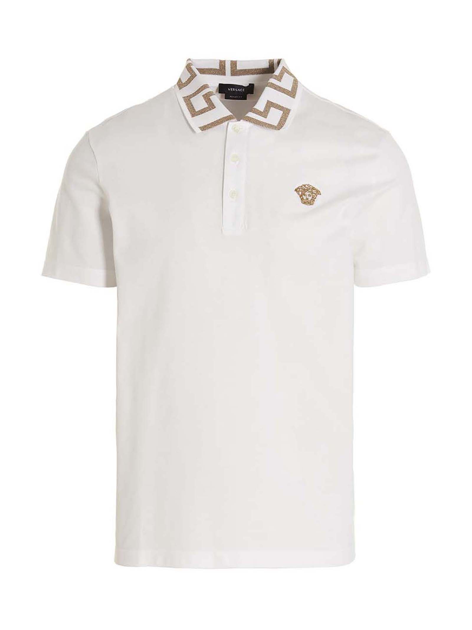 'Greca' polo shirt