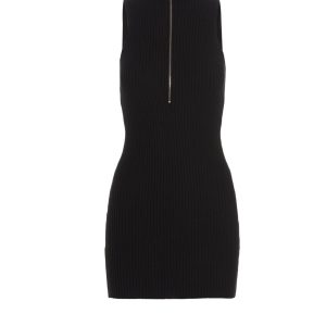 Ribbed knit dress