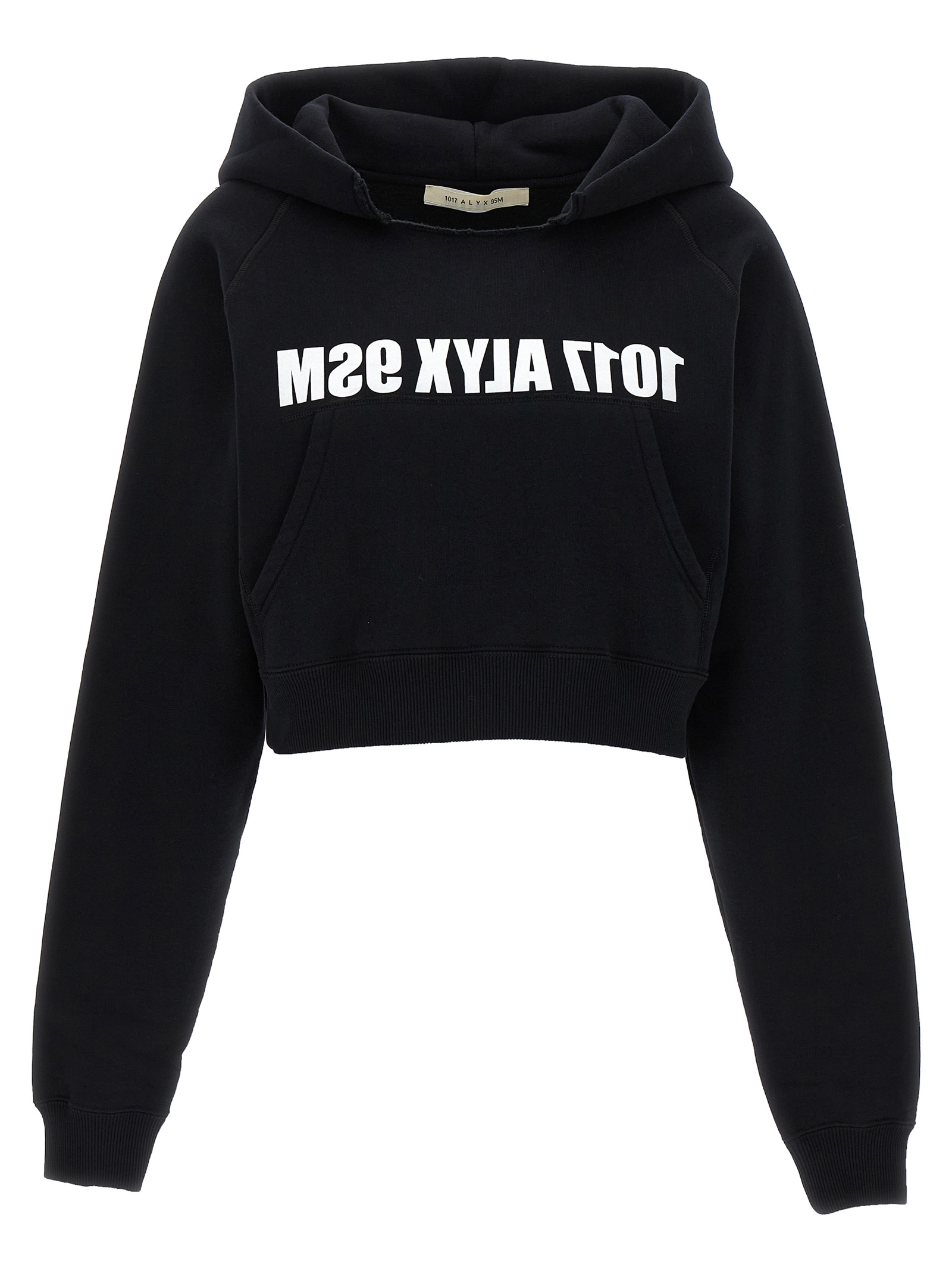 Logo print hoodie