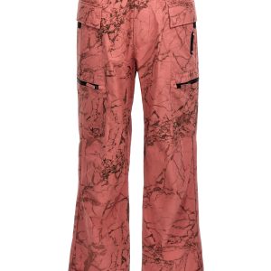 'Crimson Overdye Static Zip' pants