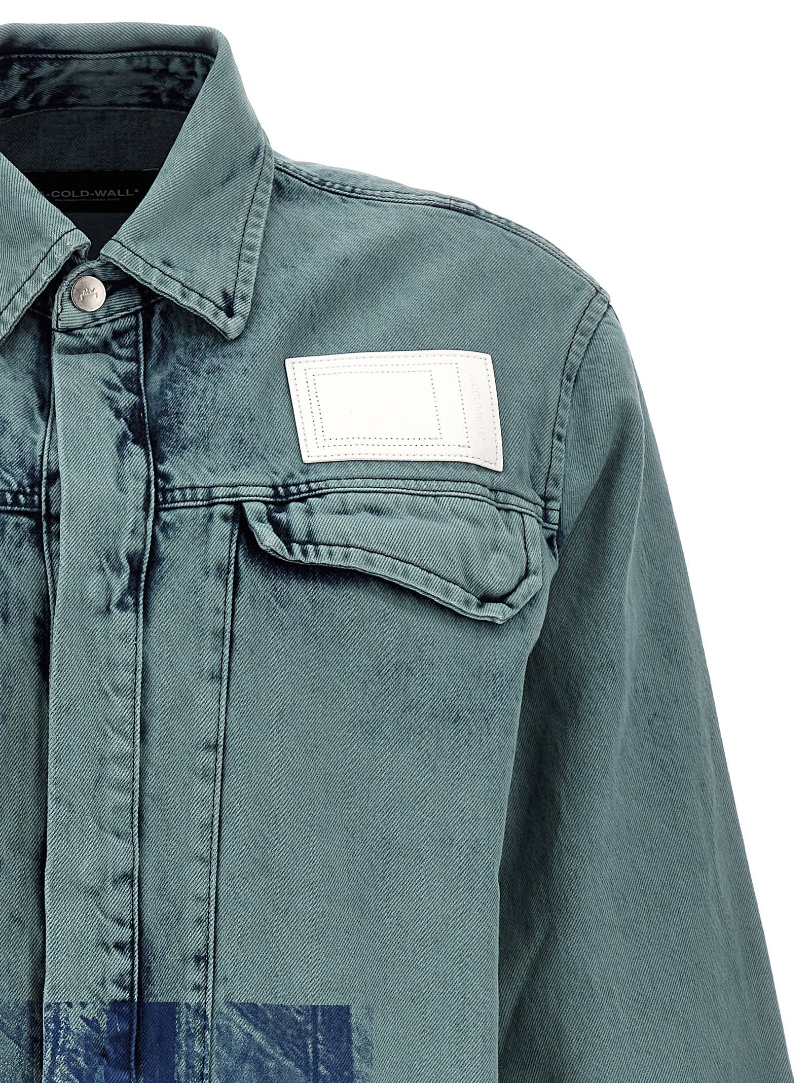 'Bleached Overdyed' shirt - immagine 3