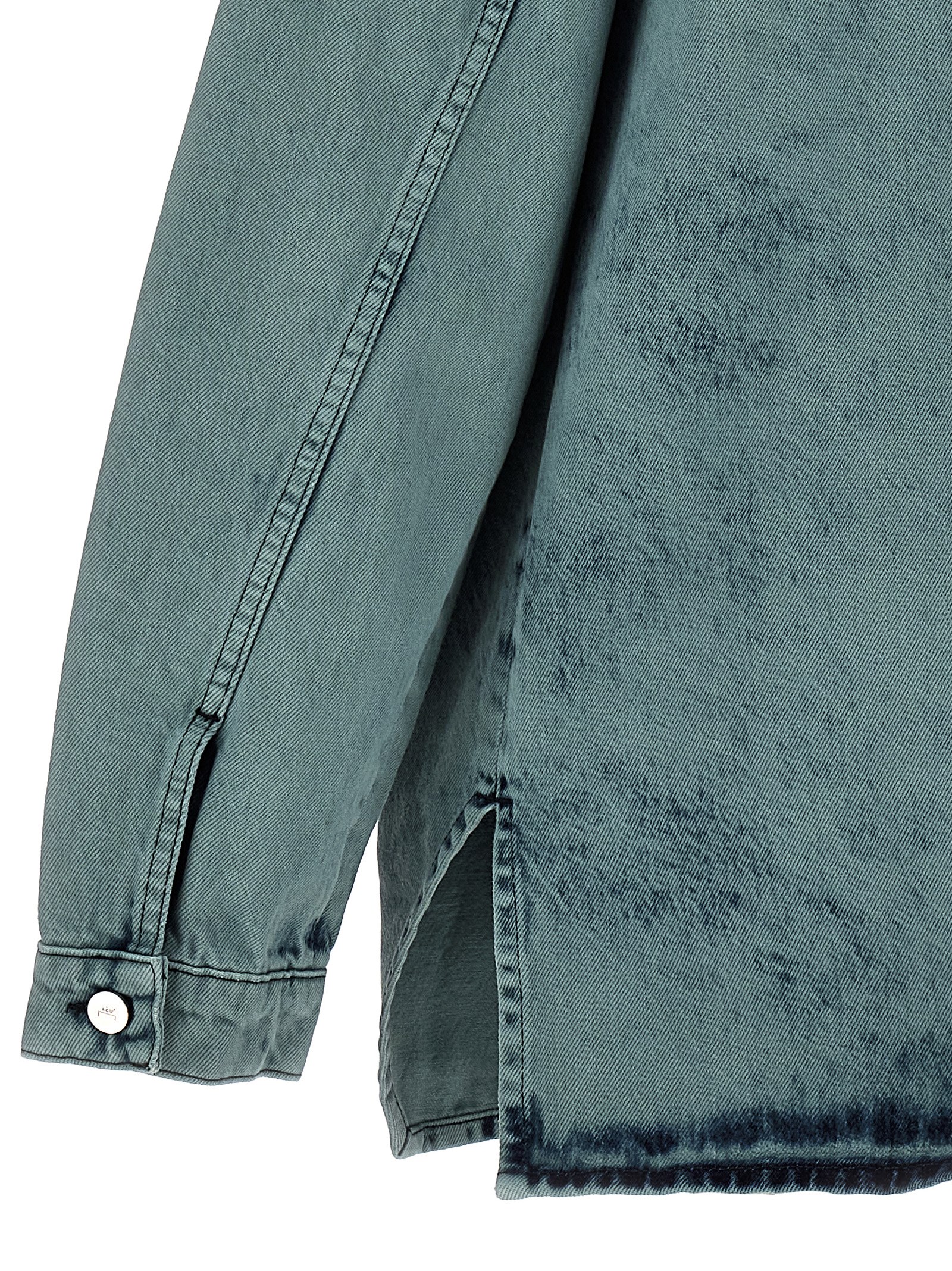 'Bleached Overdyed' shirt - immagine 4