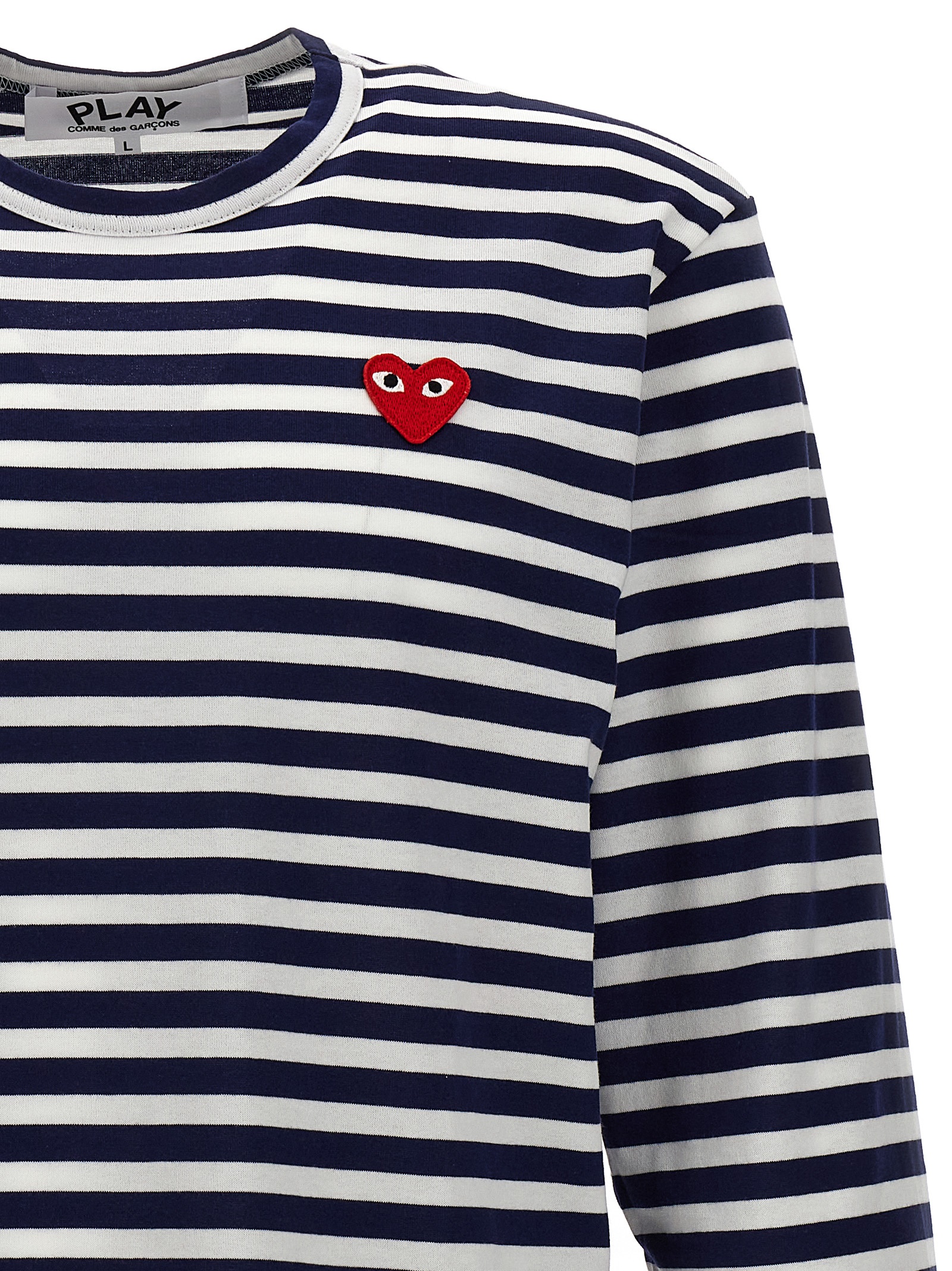 Logo patch stripes t-shirt - immagine 3
