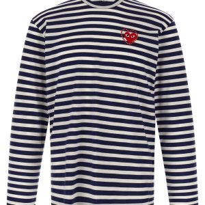 Logo patch stripes t-shirt