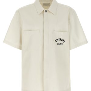 Logo embroidery shirt