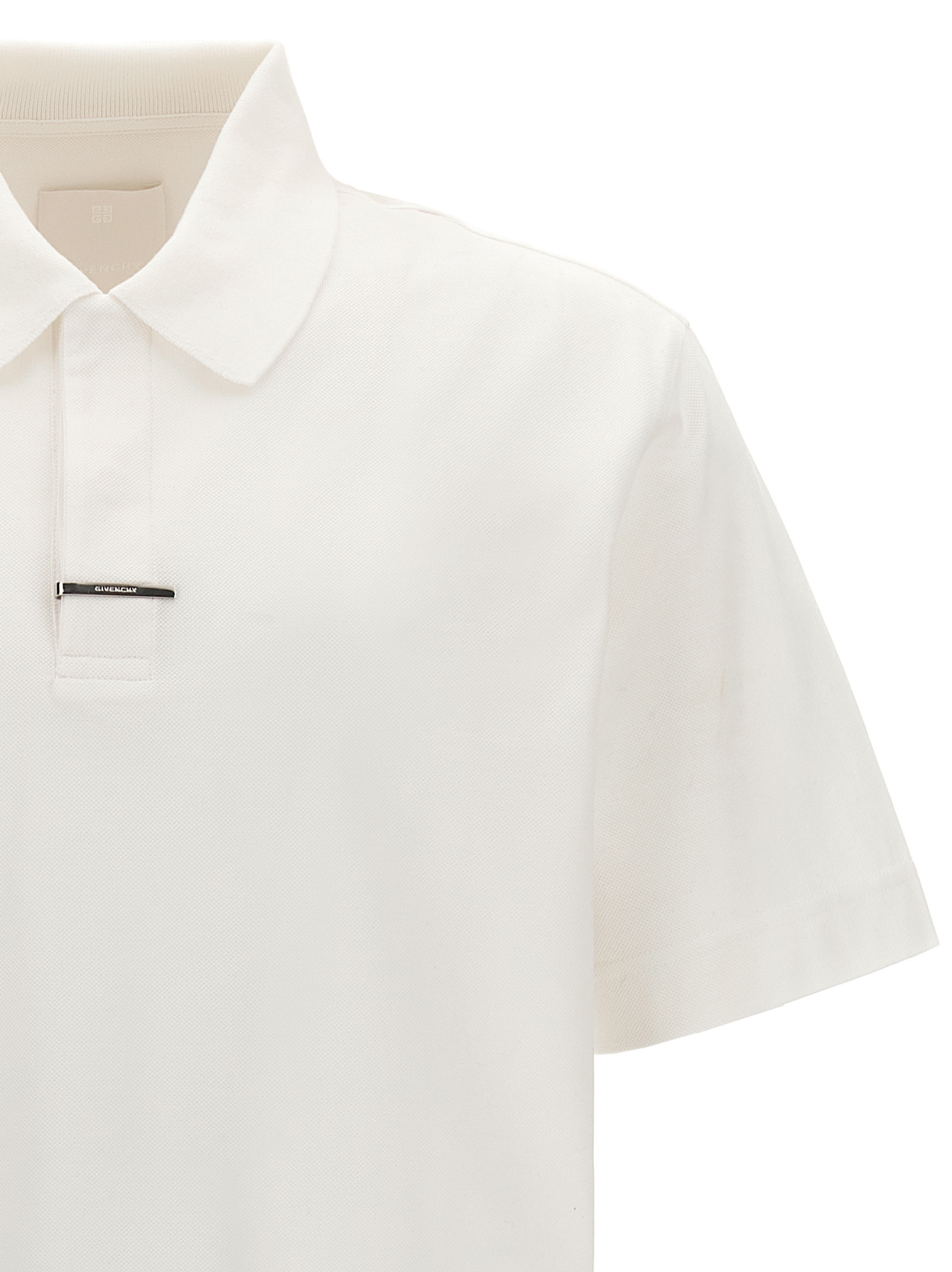 Metal clip polo shirt - immagine 3