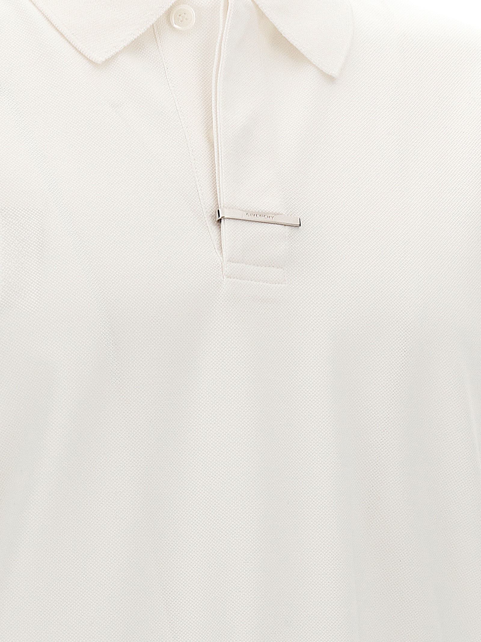 Metal clip polo shirt - immagine 4