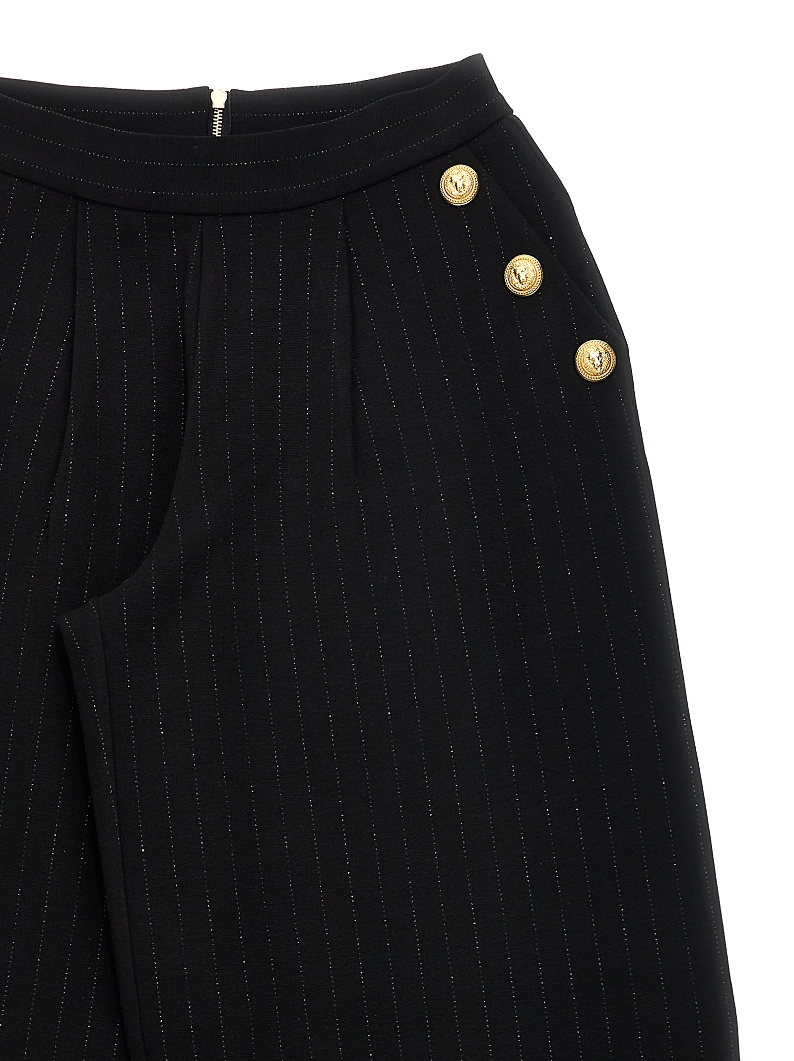 Lurex pinstriped pants - immagine 3