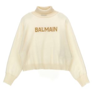 Glitter logo sweater