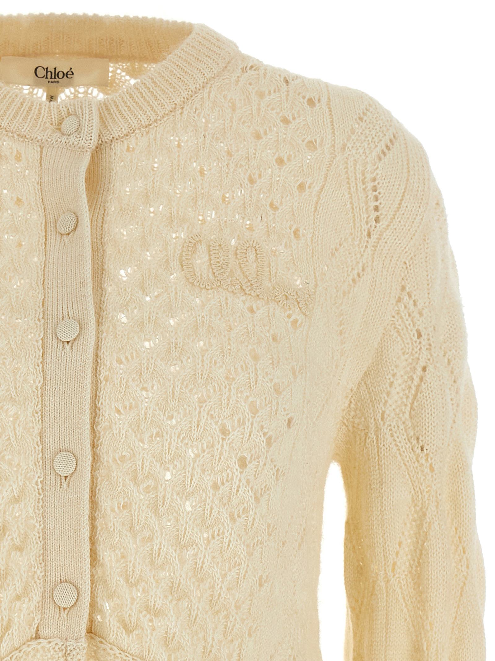 Pointelle cardigan - immagine 3