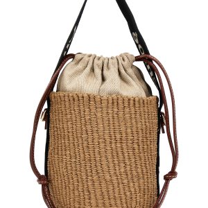 'Woody small bucket bag