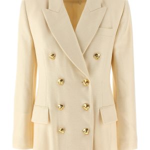 Tailored double-breasted blazer
