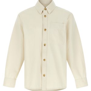 Logo embroidery shirt