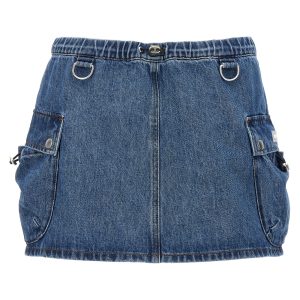 'Denim Cargo' skirt