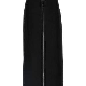 'Long Zip' skirt