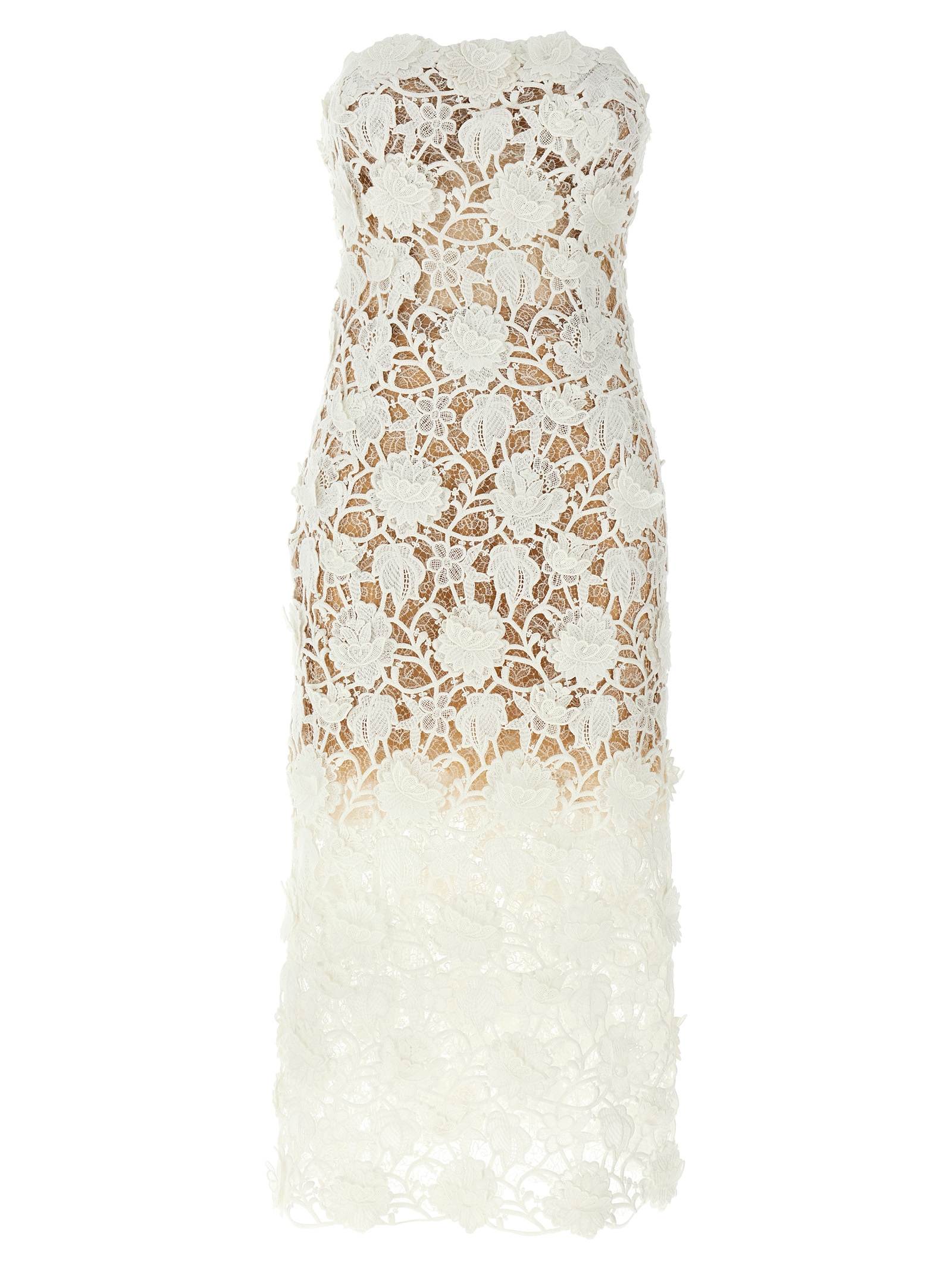 Macramé lace dress