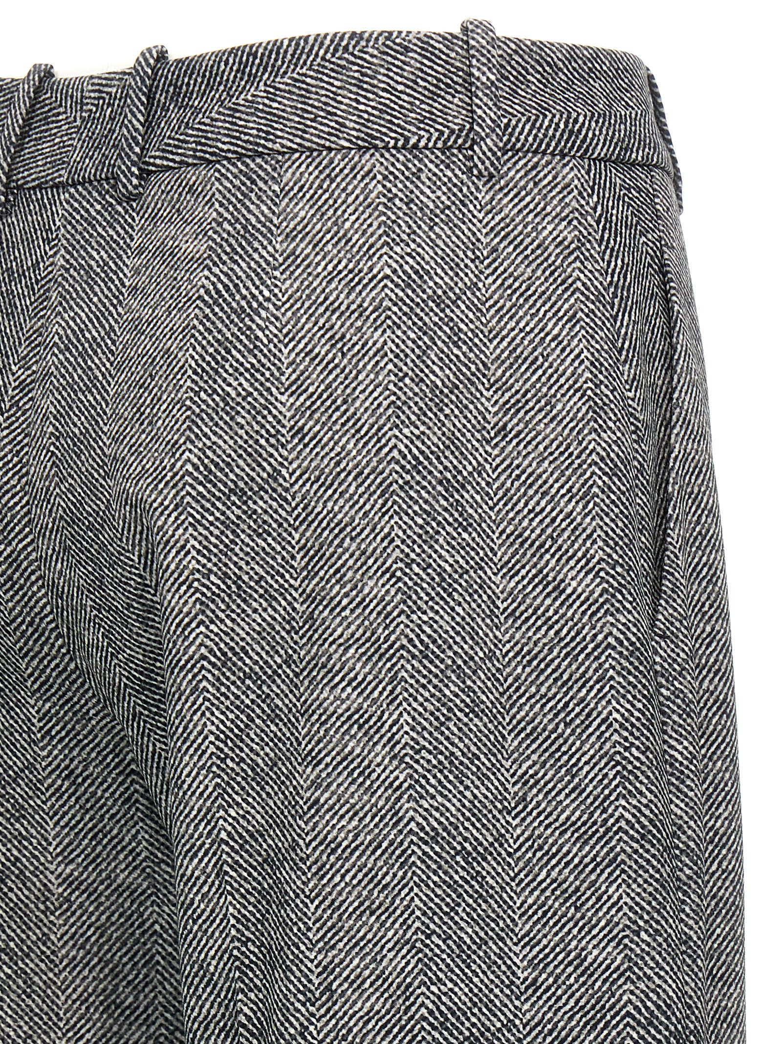 Herringbone trousers - immagine 4