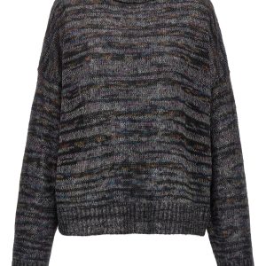 Tie-dye pattern sweater